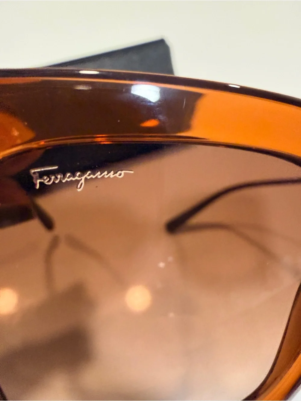 Brand New Authentic Salvatore Ferragamo Gancini Square Sunglasses